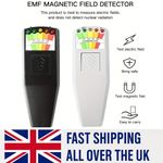 K2 Electromagnetic Field Radiation Tester EMF Reader Detector Black and white