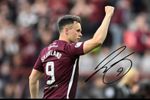 Lawrence Shankland Signed Pre Print 6x4 PHOTO Heart Of Midlothian HEARTS Gift