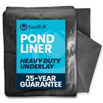 Swell Pond Liner DEAL 25yr  & HEAVY DUTY Underlay + FREE Delivery Garden Fish
