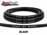 8mm Black Silicone Genuine AccuSpark  Ignition HT lead / wire. Price per meter