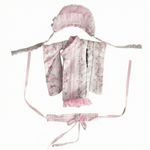 Doll Kimono Printed Textile Doll Kimono Set Wide Sleeves