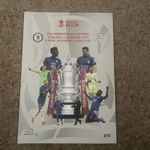 FA CUP FINAL PROGRAMME 2021 Chelsea v Leicester City Brand New Mint (LU)