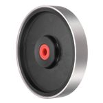 Diamond Lapidary Wheel 6" x 1" Arbor Hole 1500 Grit w/ Reducer