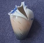 Franz Porcelain Dragonfly vase FZ00188 - Designer Jen Woo