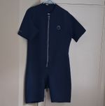 Men's Dark Blue  Shorty Wetsuit Shorties Short Sleeve Front Zip Size L