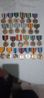 Assortment Of United States Military Reproduction Medals