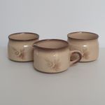 Vintage Denby Memories Cream Jug and 2 x Sugar Bowls Excellent