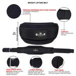 Weight Lifting Belt Gym Belt Powerlifting Belt Fitness Workout Back Support Belt