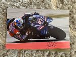 TOPRAK RAZGATLIOGLU HAND SIGNED 12X8” PHOTO PRAMAC YAMAHA MOTOGP 3 X WSBK CHAMP