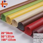 Leather PU Self-Adhesiva Patch Kit Repair Couch Sofa Or Seat Waterproof Leather~