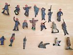 10 VINTAGE East German Composite figures Cold War
