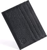 Credit Card Holder Wallet, RFID Blocking Leather Ultra Slim Wallet, Thin Minimal