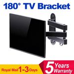 Swivel TV Wall Mount Bracket For 32 40 42 50 52 55 Inch 3D LCD LED Plasma UK