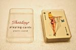 Vintage German Pin-Up Playing Cards Darling Artist Series Pin-Up Deck Plastic Co