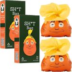 2026 Funny Dogs Poop Bags SH*T Bag 60 Count The Most Presidential Poop Bag UK