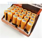 24X RUBBER 9 LED TORCHES torch camping night light lights torchs Bulk Box of 24