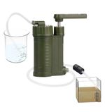 Water Filter Purifier Filtration System Camping Hiking Gear Outdoor