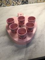 Tequila Rose Cream X6 Shot Glasses And Shot Paddle Pub Bar