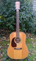 CORT EARTH 70 LH NS DREADNOUGHT ACOUSTIC + NEW STRINGS + THICK PADDED GIGBAG 