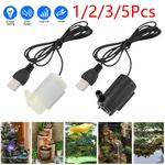 USB Powered 5v Powered Mini Submersible Water Pump For Fish Tank Aquarium