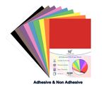 A4 Craft Foam Sheets EVA Foam Self Adhesive Non / Sticky Foam Sticker Paper