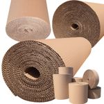 Recycled CARDBOARD ROLLS Any Width/Length Value Protection/Moving House/Shipping
