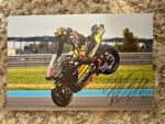 MARCO BEZZECCHI HAND SIGNED 12X8 PHOTO MOONEY VR46 DUCATI MOTOGP APRILIA