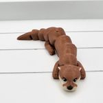 3D Printed Otter Flexi, Articulated Fidget Toy, Desk Buddy / Friend, Fidget Pet