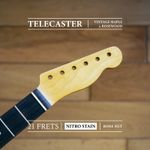 Telecaster Neck – Vintage Maple & Rosewood | 21 Frets | Nitro Satin Finish