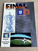 1998 FA Cup Final Arsenal v Newcastle United Programme in Exc' Unused Condition