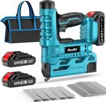 SEESII Electric Cordless Staple Nail Gun,18 Gauge Battery Framing Brad Nailer