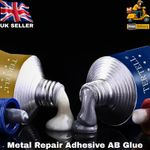 HIGH STRENGTH COLD WELDING GLUE METAL REPAIR ADHESIVE HEAT RESISTANCE AB SEALANT