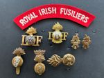Royal Irish Fusiliers  - Cap Badges & Shoulder Titles