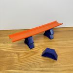 5 x Hot Wheels Track Riser Pieces - Modular / Stackable