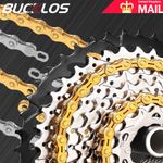 for Shimano HG KMC Chain 8/9/10/11/12S Cassette 11-52T MTB Road Bike 116/126Link