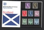 SCOTLAND 1970 REGIONAL DEFINITIVES PACK NO 23