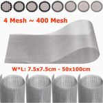 4 ~ 400 Mesh 304 Stainless Steel Micron True Fine Screen Filtration Filter Sheet