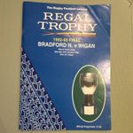 Regal Trophy 1992-93 Final Official Programme Bradford Northern v Wigan