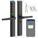  Ruveno Weatherproof Bluetooth Electronic Smart Door Lock + Handle Fingerprint