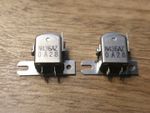 2 x N436AZ Replacement Hi-Fi Cassette Deck Tape Play Erase Head (EE-606)