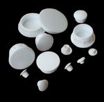  Hole Plugs Plastic Blanking Masking Finishing Inserts / Various Sizes / WHITE