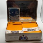 VINTAGE Silver Jubilee 1977 Stationery Gift Set - Note paper, Diary, Envelopes