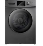 HYE 12kg Washing Machine 1400rpm Freestanding A Rated -Dark Silver W0112WT14DS07