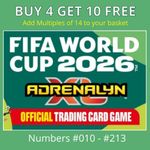 Panini FIFA World Cup 2026 - Adrenalyn XL Trading Cards #010 - #213