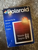 Rare Polaroid Polacolor Tungsten 64