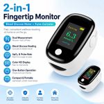 2-In-1 Fingertip Blood Glucose And Oxygen Monitor Spo2 Glucose Meter Pulse Rate