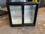 Polar GL010 G-Series Double Sliding Door Back Bar Cooler (198L)