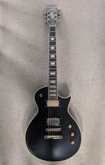 Harley Benton SC Custom Vintage Black Satin Electric Guitar Used.