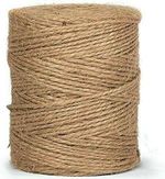 10m-1000M Natural Brown Twine String Shank Craft Jute Christmas Packing 3ply 2mm