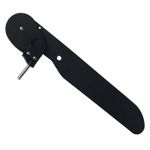 Kayak Stern Rudder Accurate Steering Boat Accessory Black for Touring Kayakers